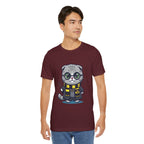 Hufflepurr Harry Potter T-Shirt - Funny Wizarding World Tee | Cute Potter Cat Gift - Atlas Briefly