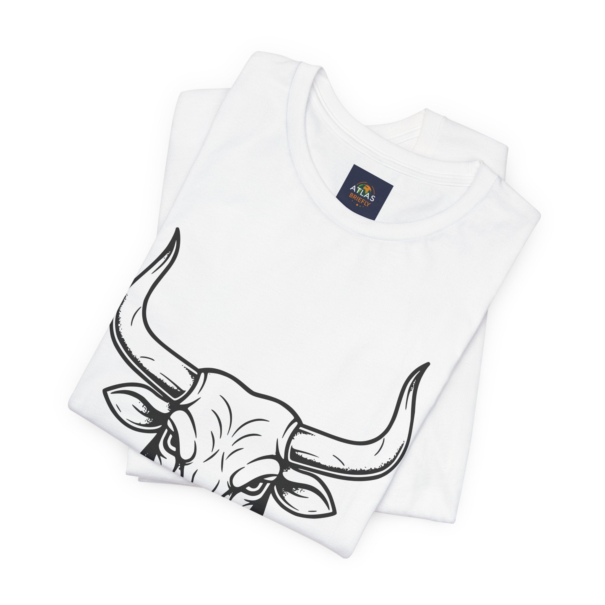 Taurus Zodiac T-Shirt - Minimalist Black and White Unisex T-Shirt