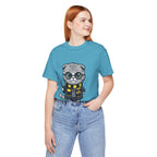Hufflepurr Harry Potter T-Shirt - Funny Wizarding World Tee | Cute Potter Cat Gift - Atlas Briefly