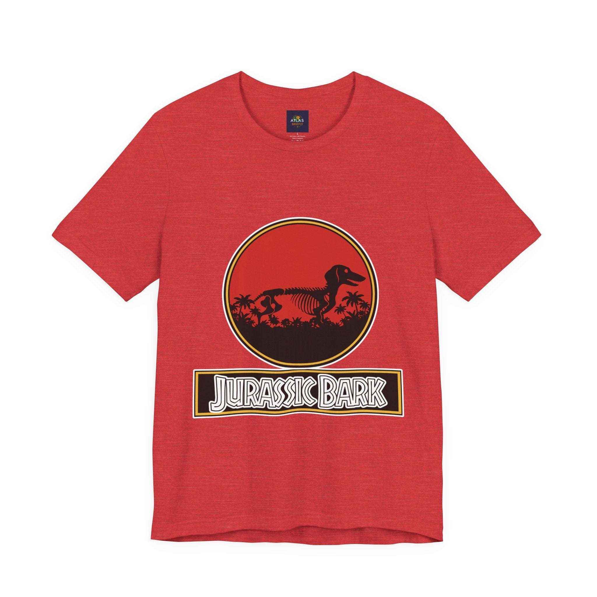 Dachshund Jurassic Bark T-Shirt - Perfect Wiener Dog Gift for Pet Lovers - Atlas Briefly