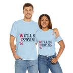 "We'll Be Coming '26" Scotland World Cup T-Shirt | Premium Tartan Army Fan Gear