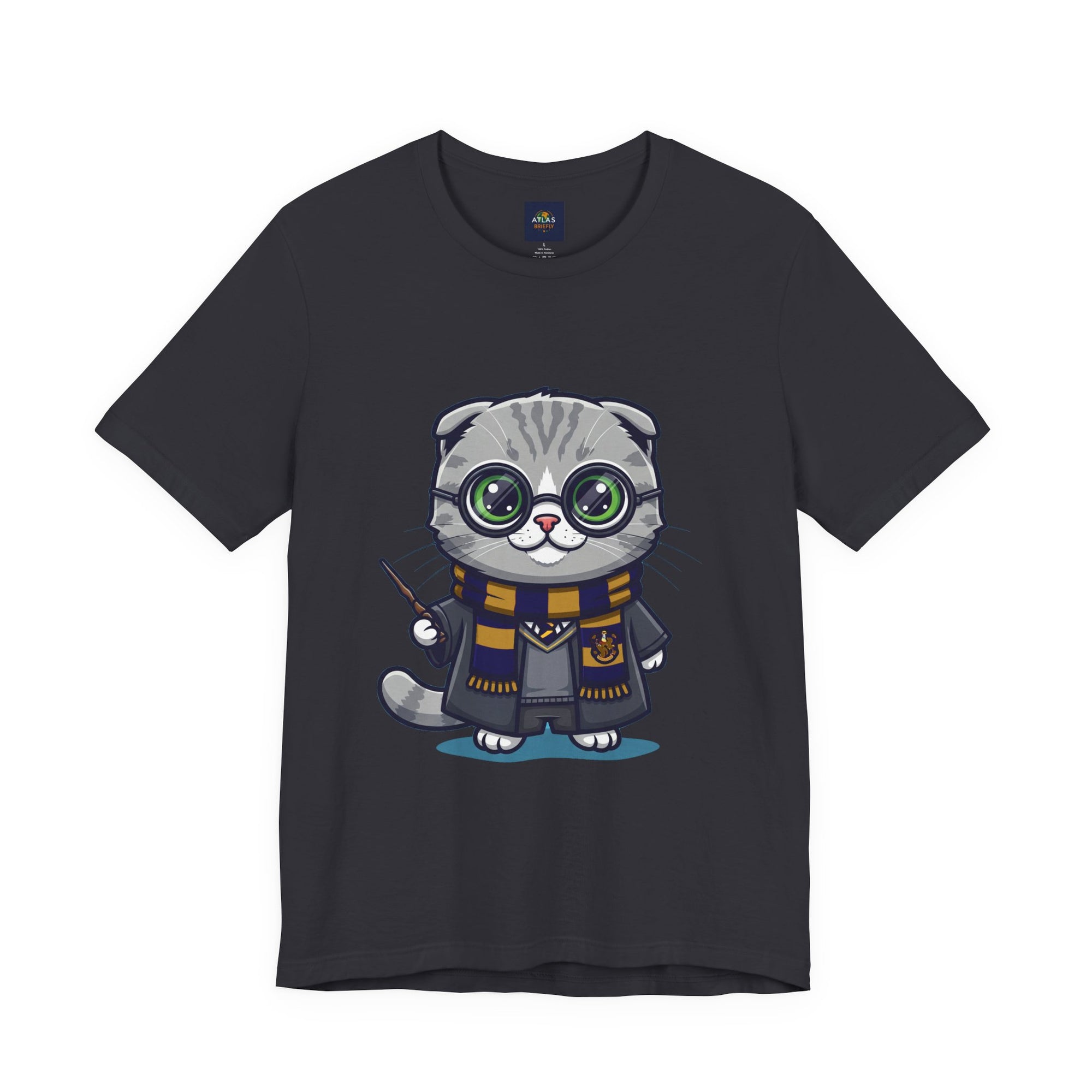 Ravenpaw Harry Potter T-Shirt - Funny Wizarding World Tee | Cute Potter Cat Gift - Atlas Briefly