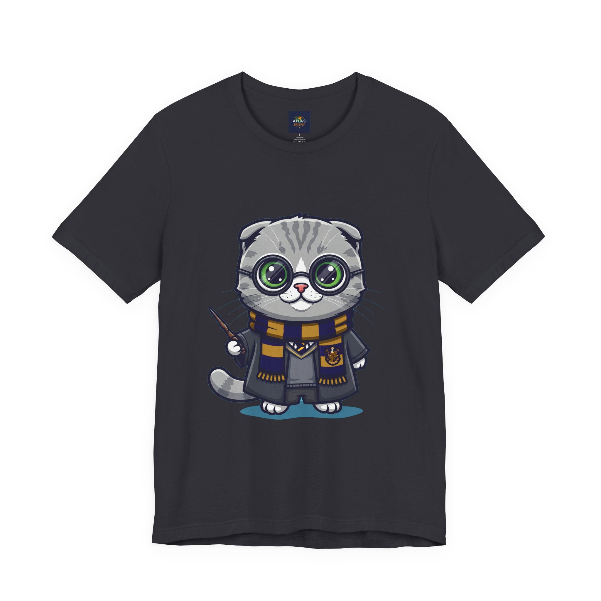 Ravenpaw Harry Potter T-Shirt - Funny Wizarding World Tee | Cute Potter Cat Gift - Atlas Briefly