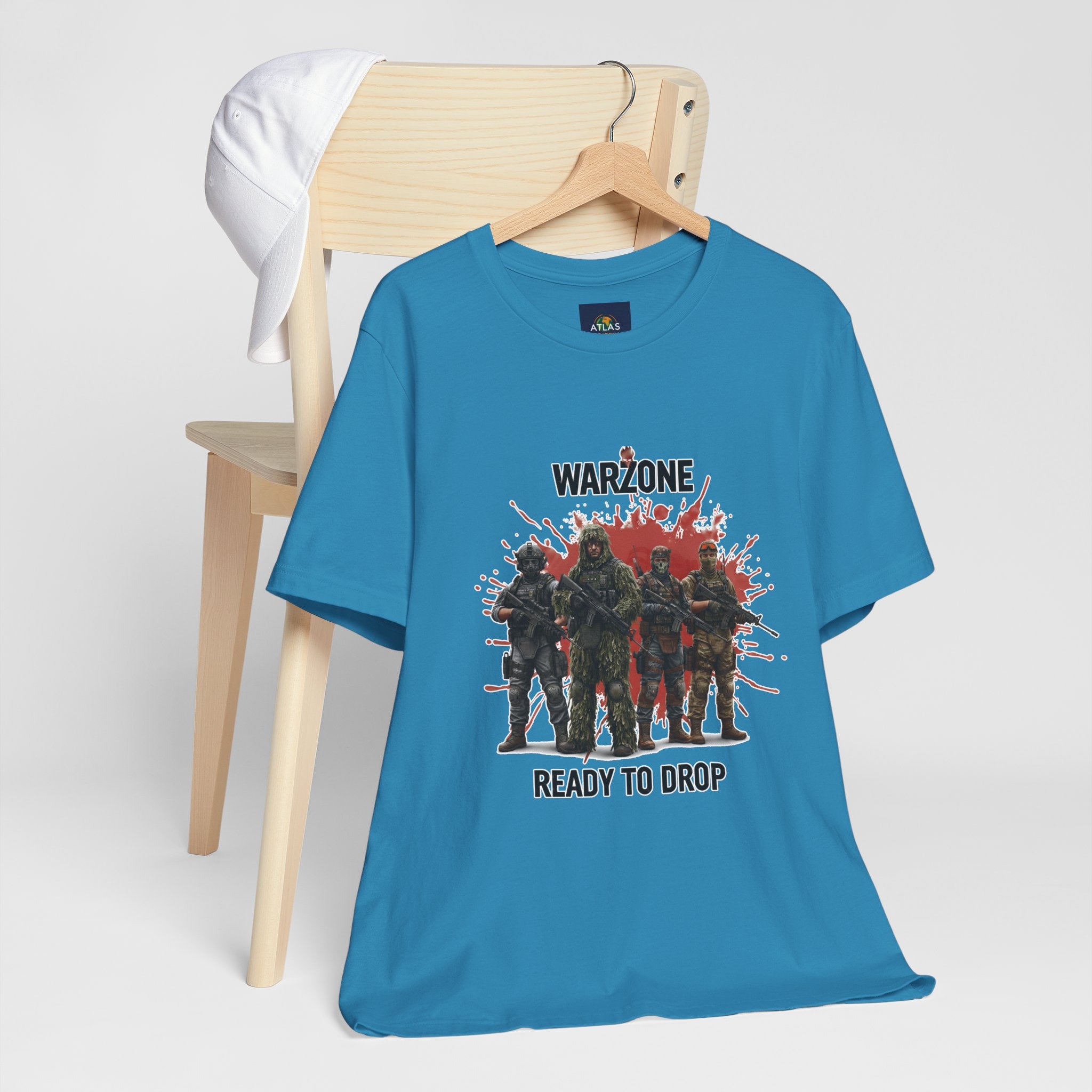 Warzone Drop T-shirt for Squad's Fashion Sense and Diverse K/D Ratio
