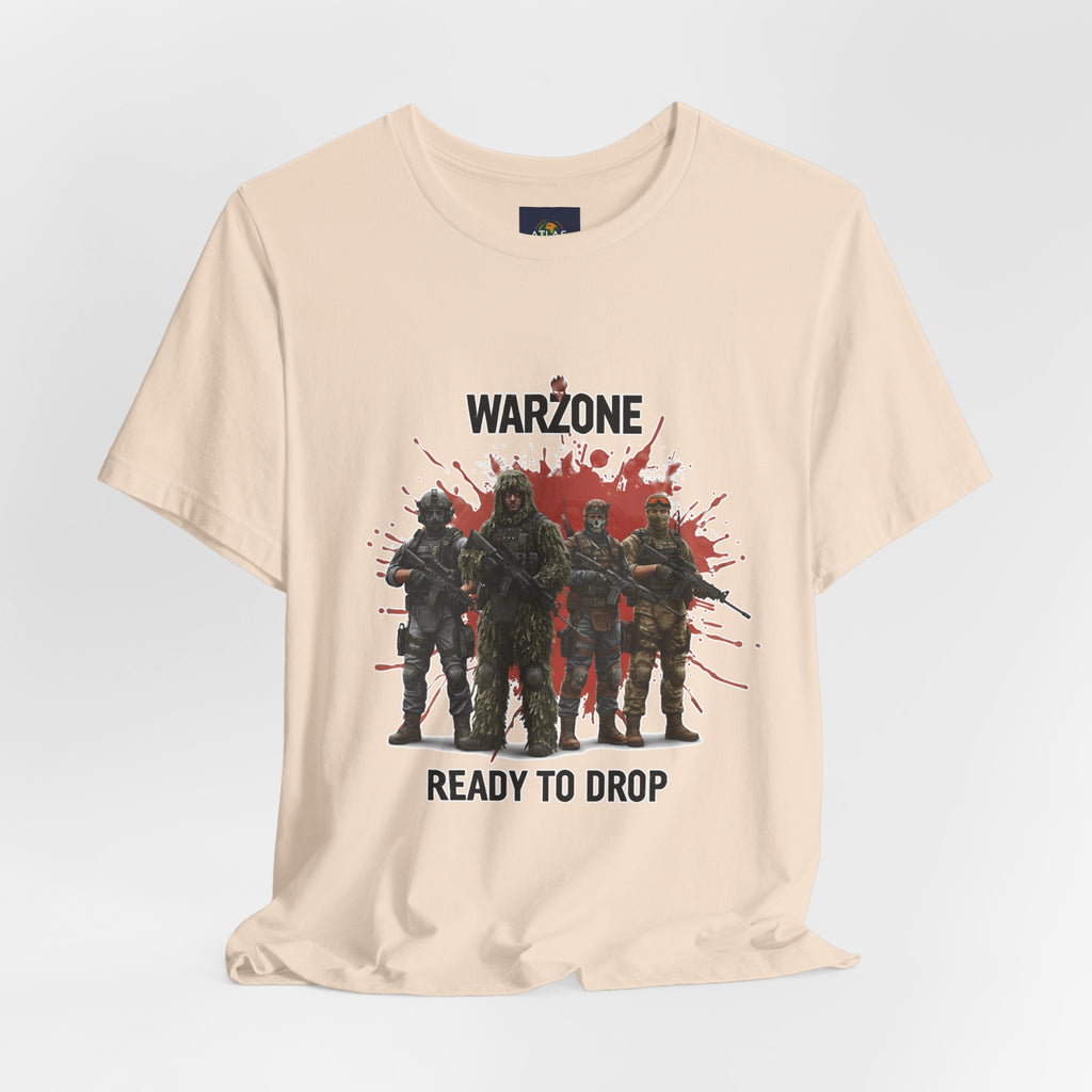 Warzone Drop T-shirt for Squad's Fashion Sense and Diverse K/D Ratio