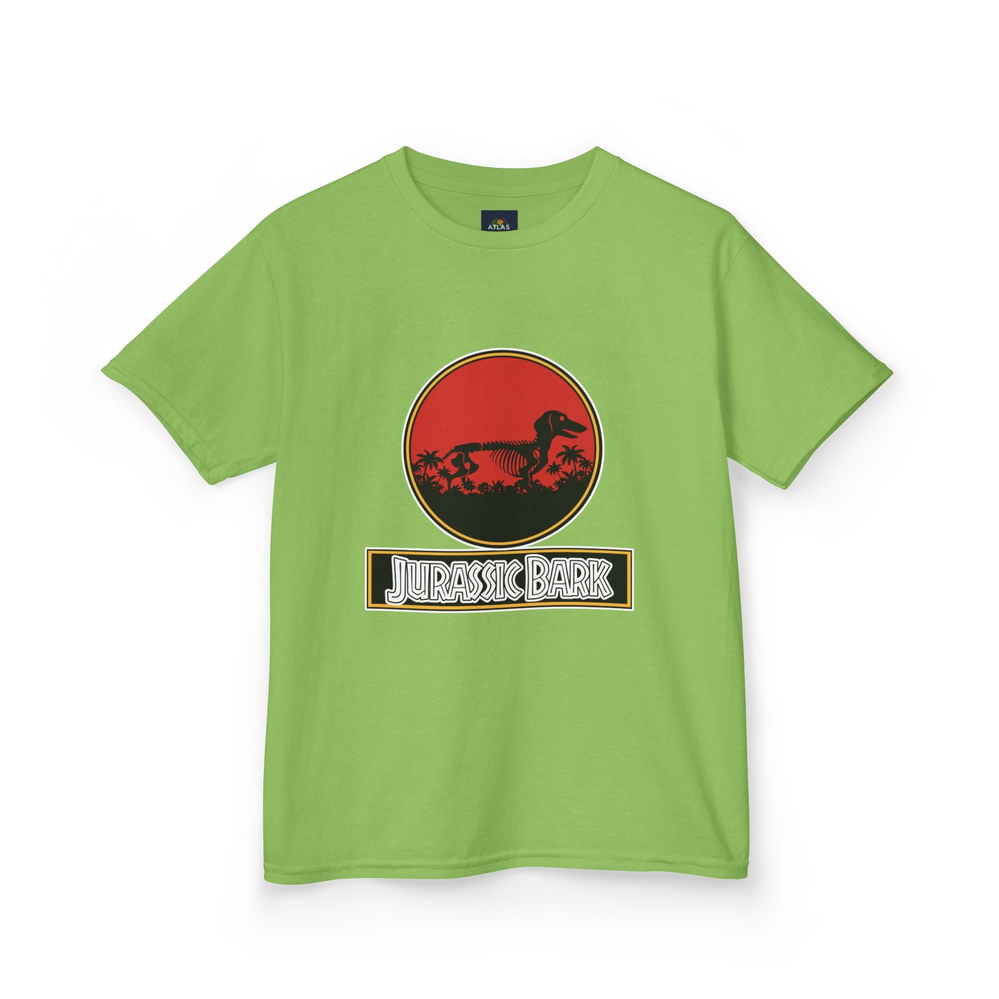 Kids Dachshund T-Shirt - Jurassic Bark Wiener Dog Tee