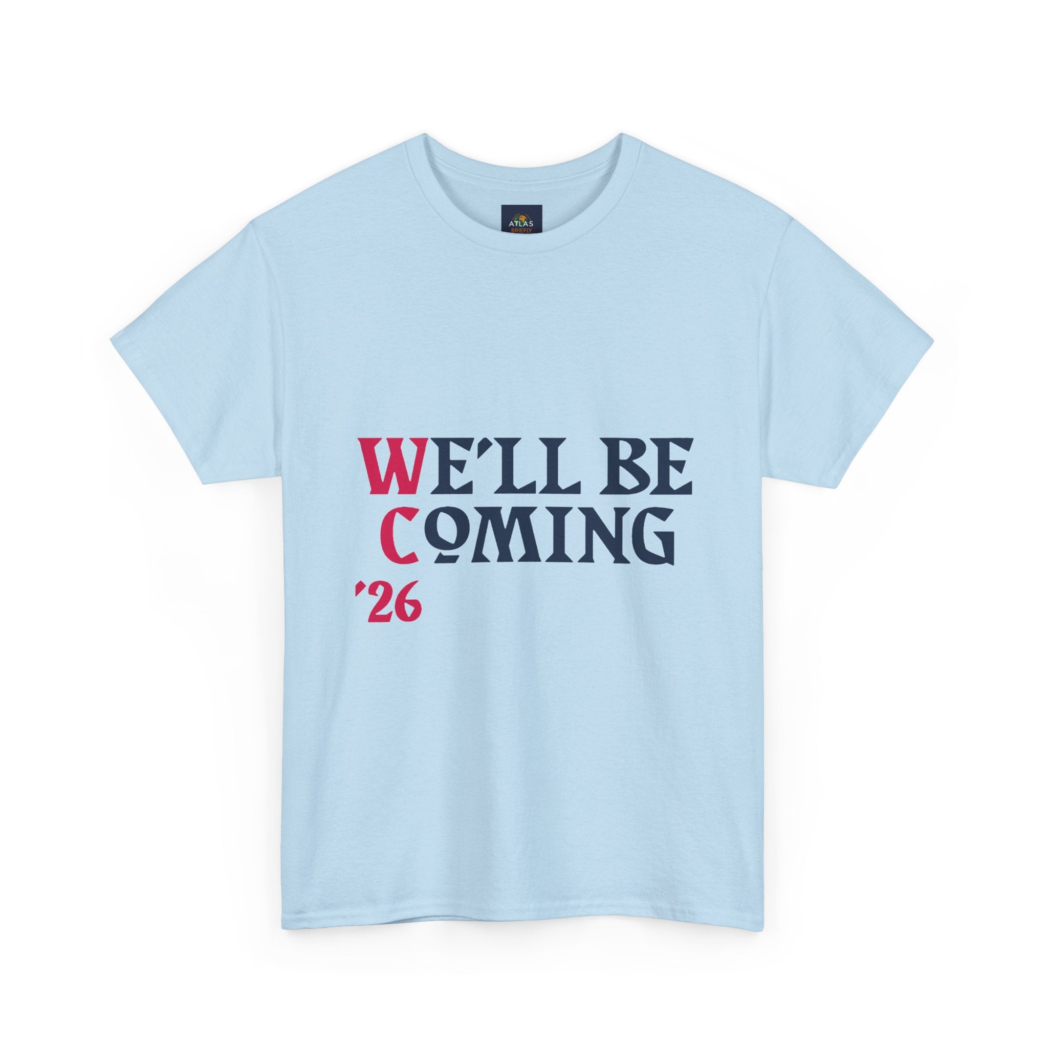 "We'll Be Coming '26" Scotland World Cup T-Shirt | Premium Tartan Army Fan Gear