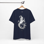 Capricorn Zodiac Tee - Unisex Minimalist Horoscope Shirt in Black and White