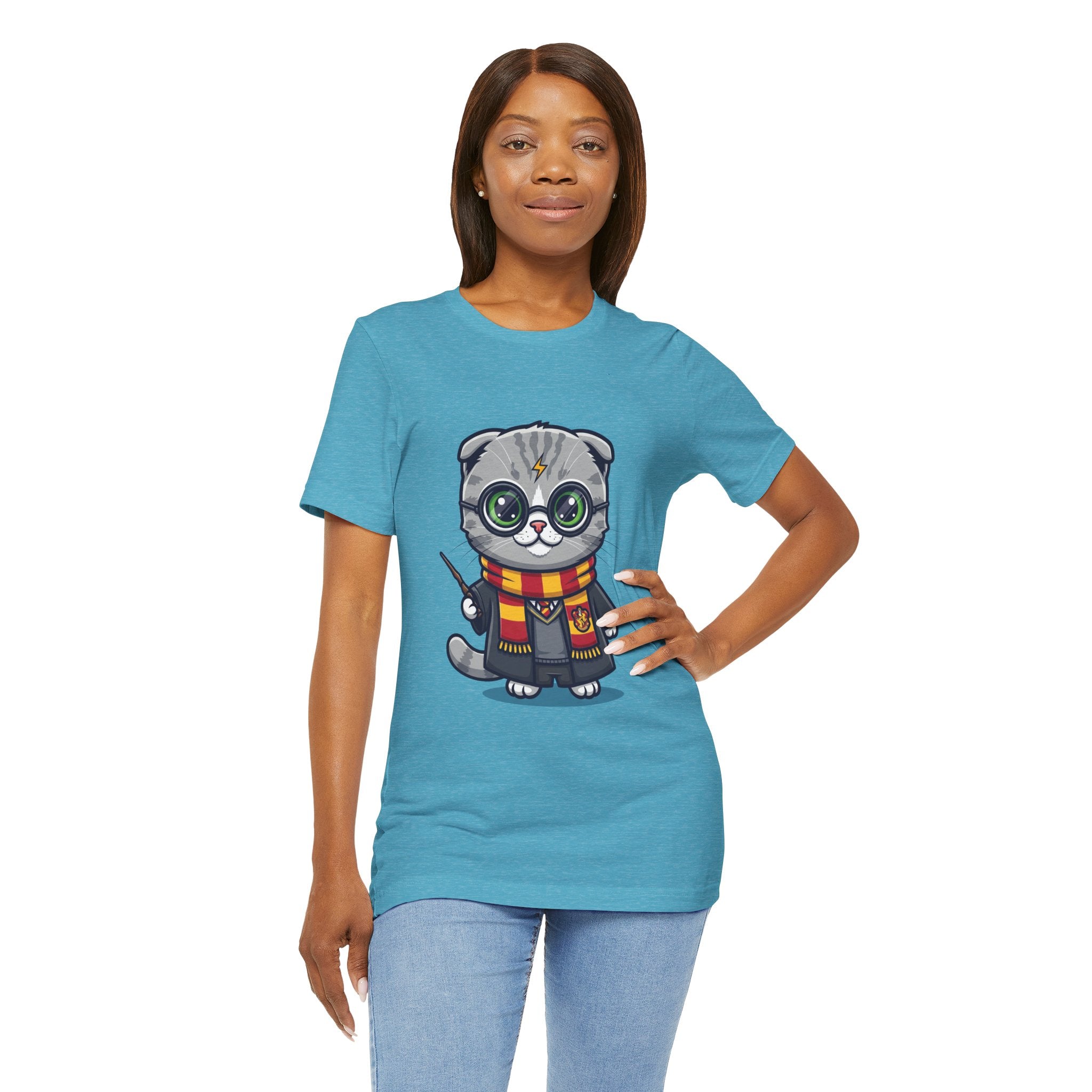 Griffinclaw Harry Potter T-Shirt - Funny Wizarding World Tee | Cute Potter Cat Gift - Atlas Briefly