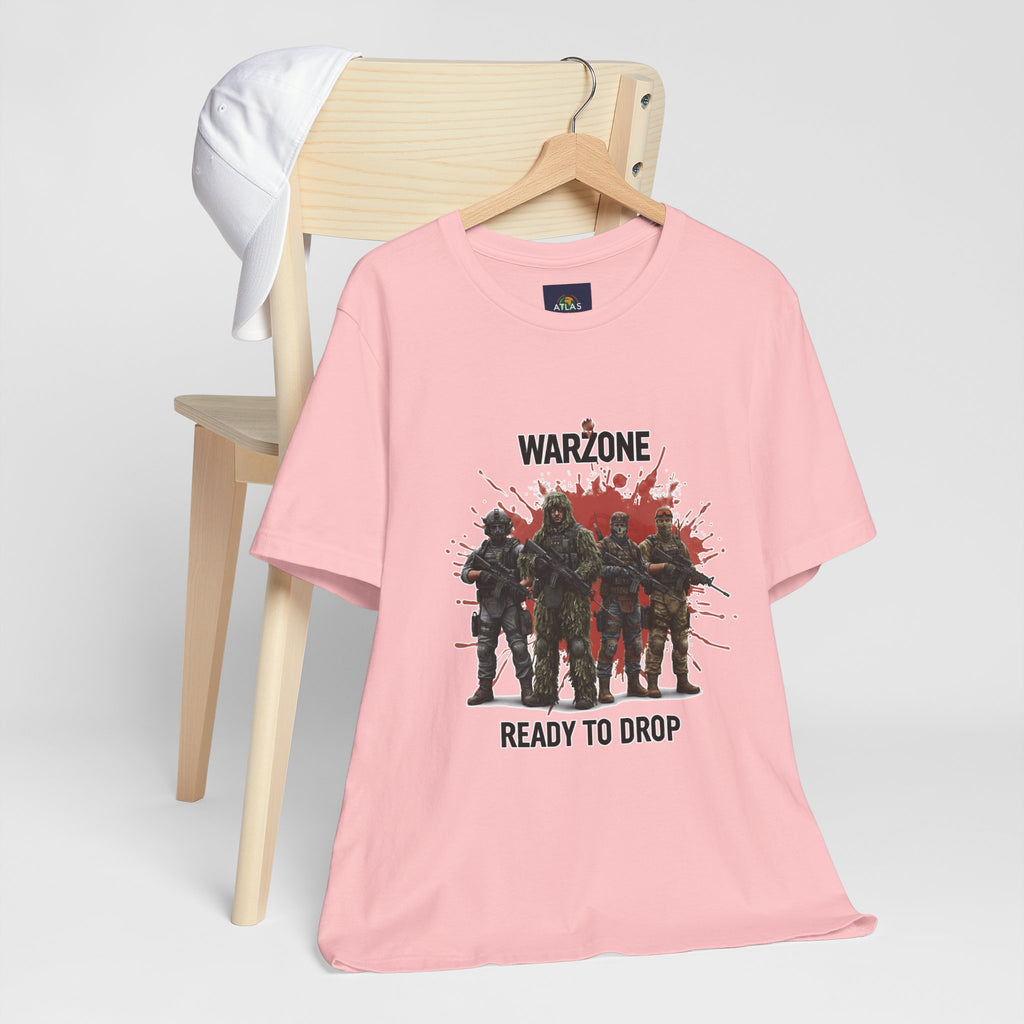 Warzone Drop T-shirt for Squad's Fashion Sense and Diverse K/D Ratio