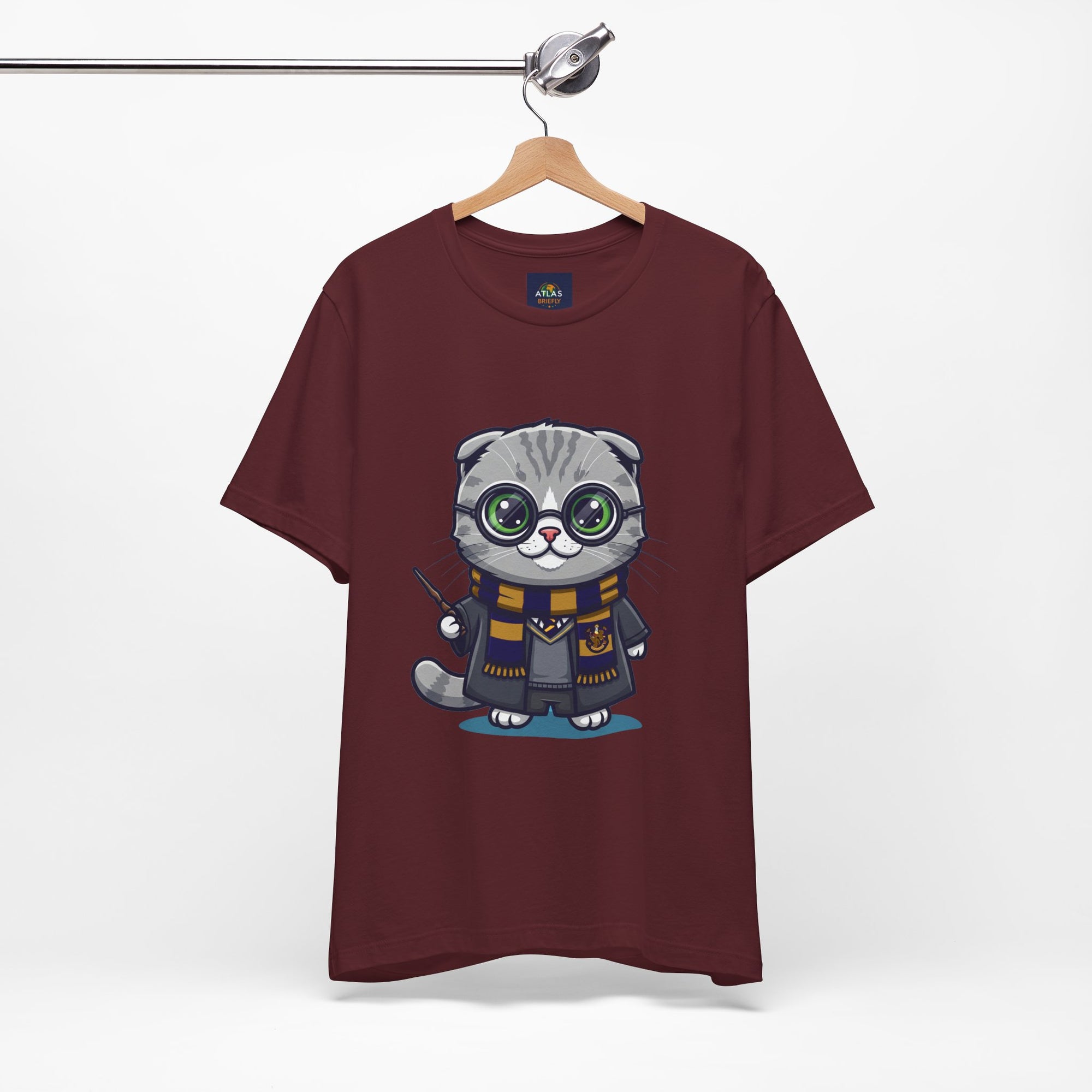 Ravenpaw Harry Potter T-Shirt - Funny Wizarding World Tee | Cute Potter Cat Gift - Atlas Briefly