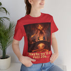 D&D Fantasy T-Shirt - Roll a Natural 20 Dungeon Master RPG Unisex Tee