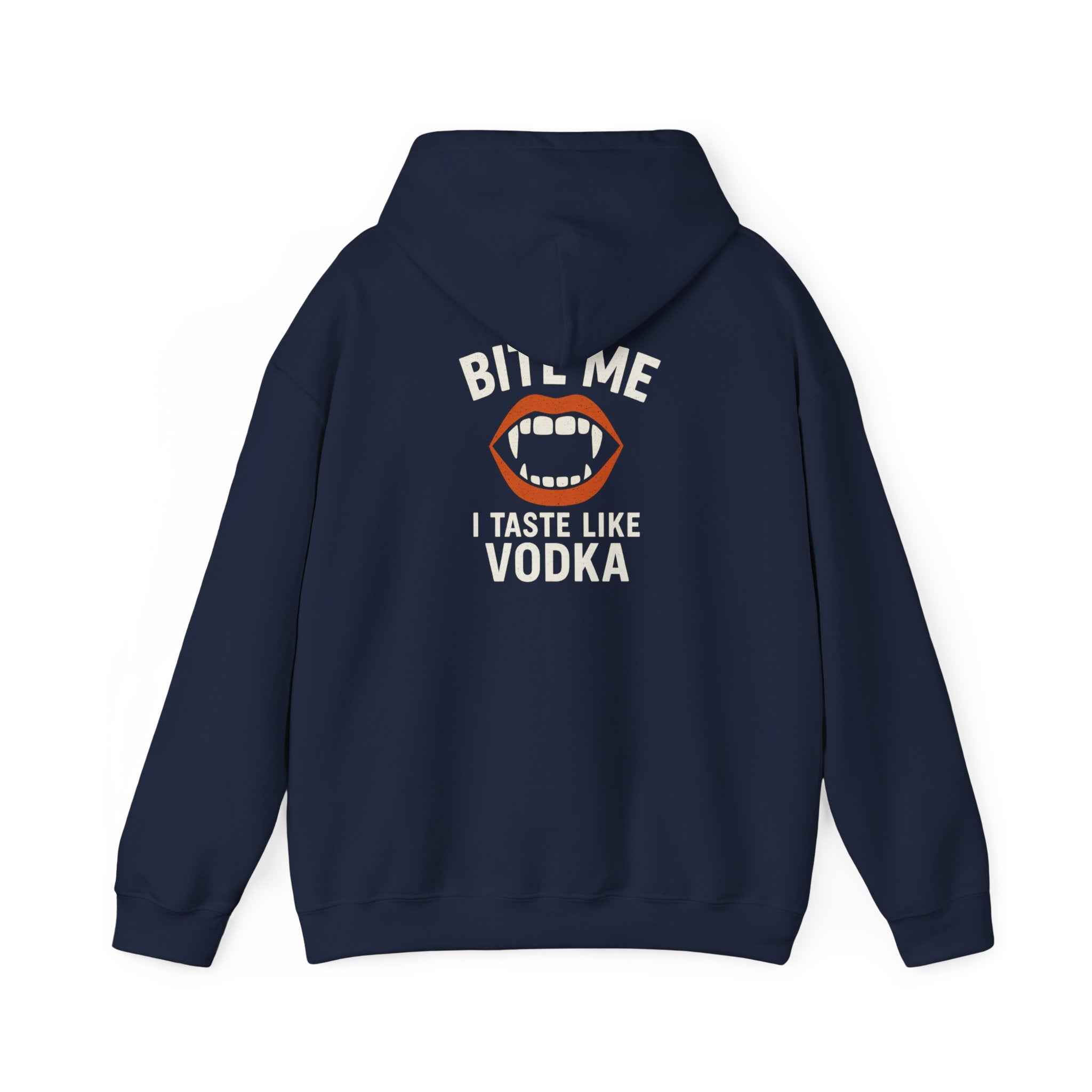 Vodka Vampire Hoodie - Bite Me I taste like Vodka - Atlas Briefly