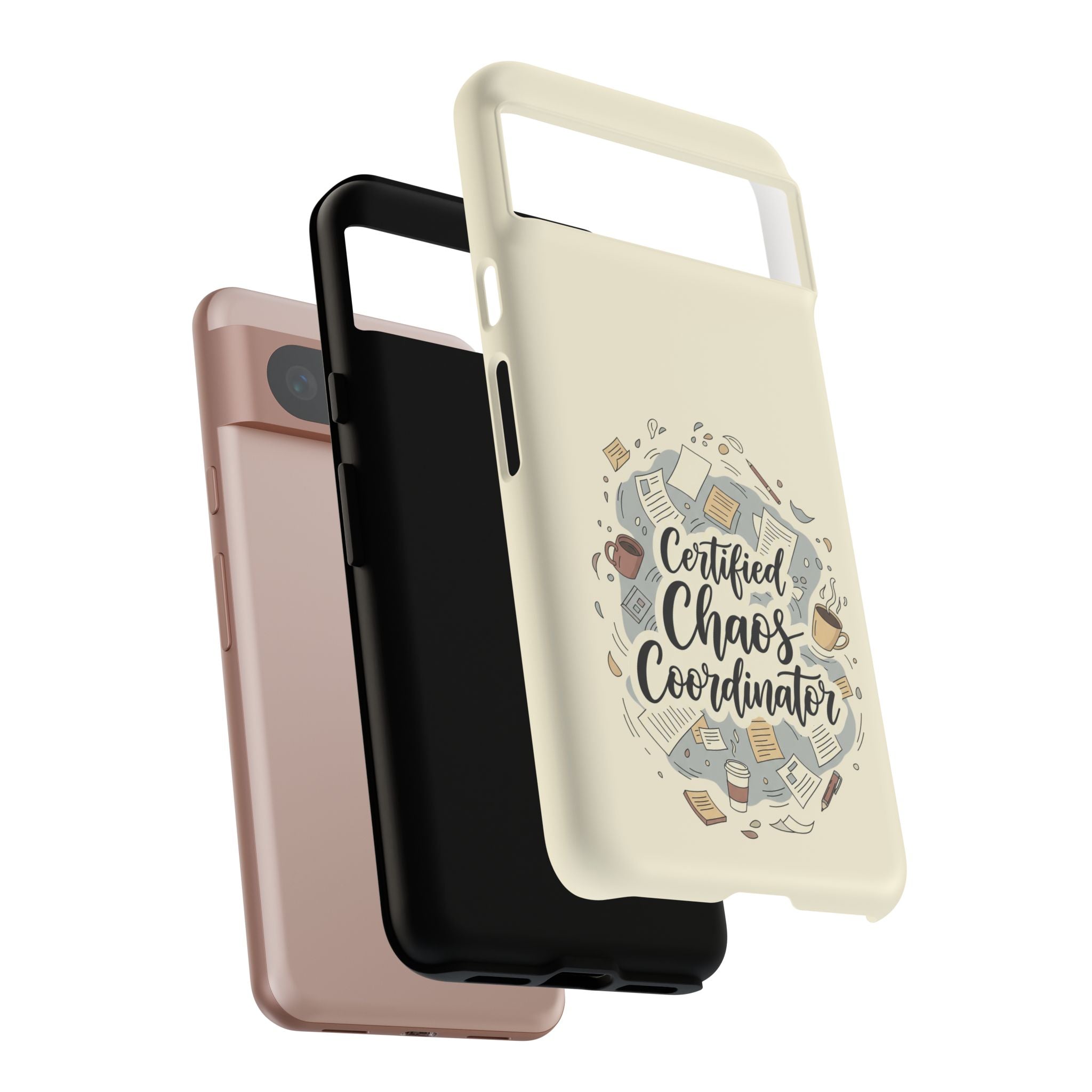 Certified Chaos Coordinator Phone Case - Funny Mom Teacher Mobile Cover | Organized Chaos Gift - Atlas Briefly