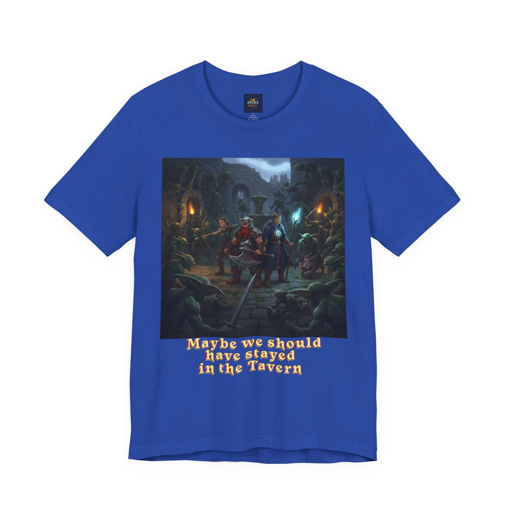 Goblin Ambush T-Shirt - Unleash Your Inner Fantasy Adventure - Atlas Briefly