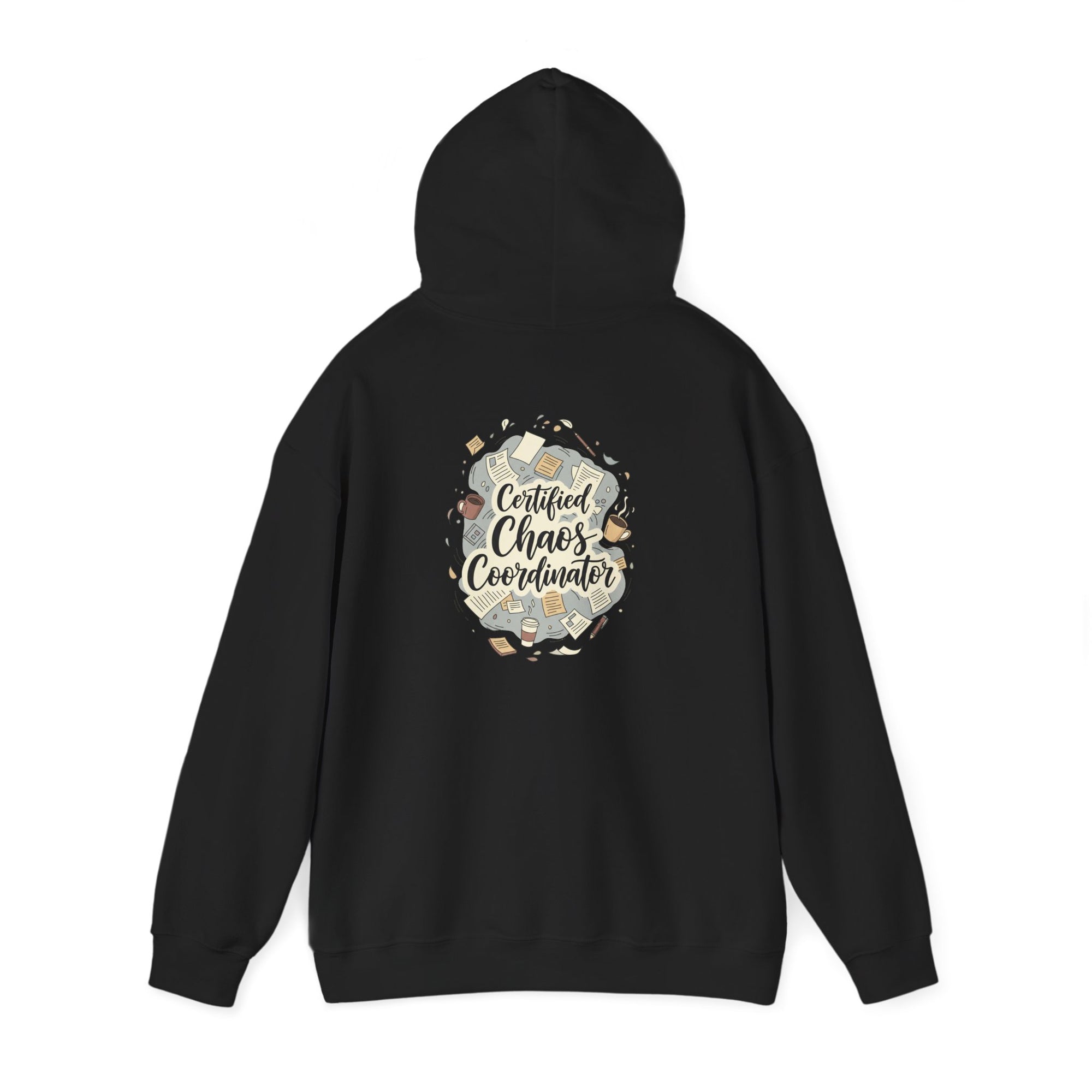 Certified Chaos Coordinator Hoodie - Funny Mom Teacher Gift | Organized Chaos Sweatshirt - Atlas Briefly