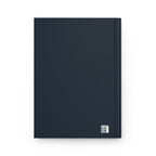Powered by Caffeine Journal - Funny Coffee Notebook | Minimalist Writing Gift - US Version - Atlas Briefly