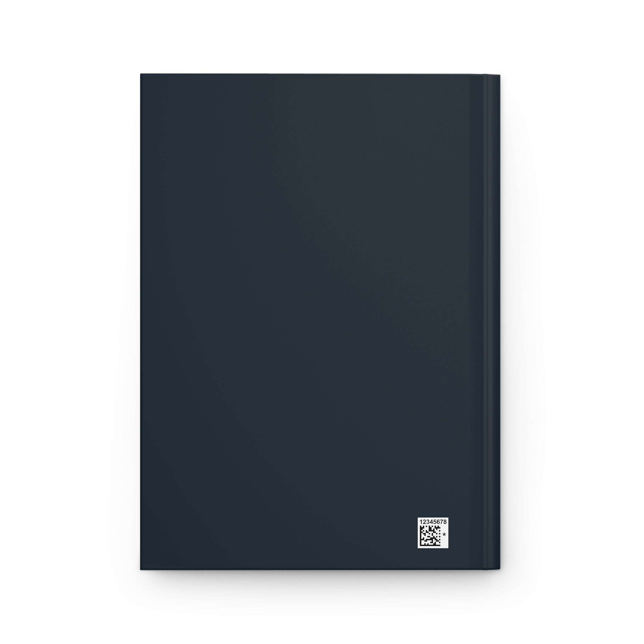 Powered by Caffeine Journal - Funny Coffee Notebook | Minimalist Writing Gift - US Version - Atlas Briefly