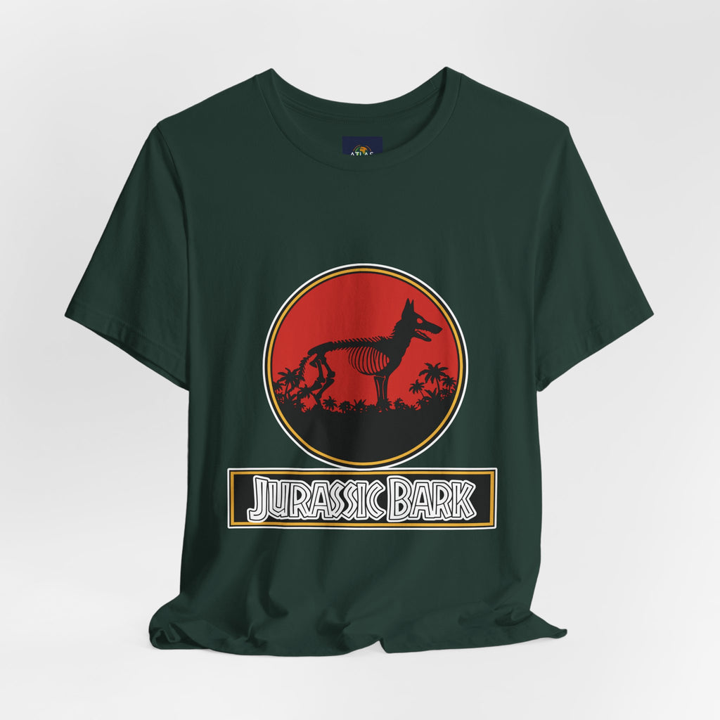 German Shepherd T-Shirt - Jurassic Bark Design | Unique Dog Lover Gift & Worldwide Shipping