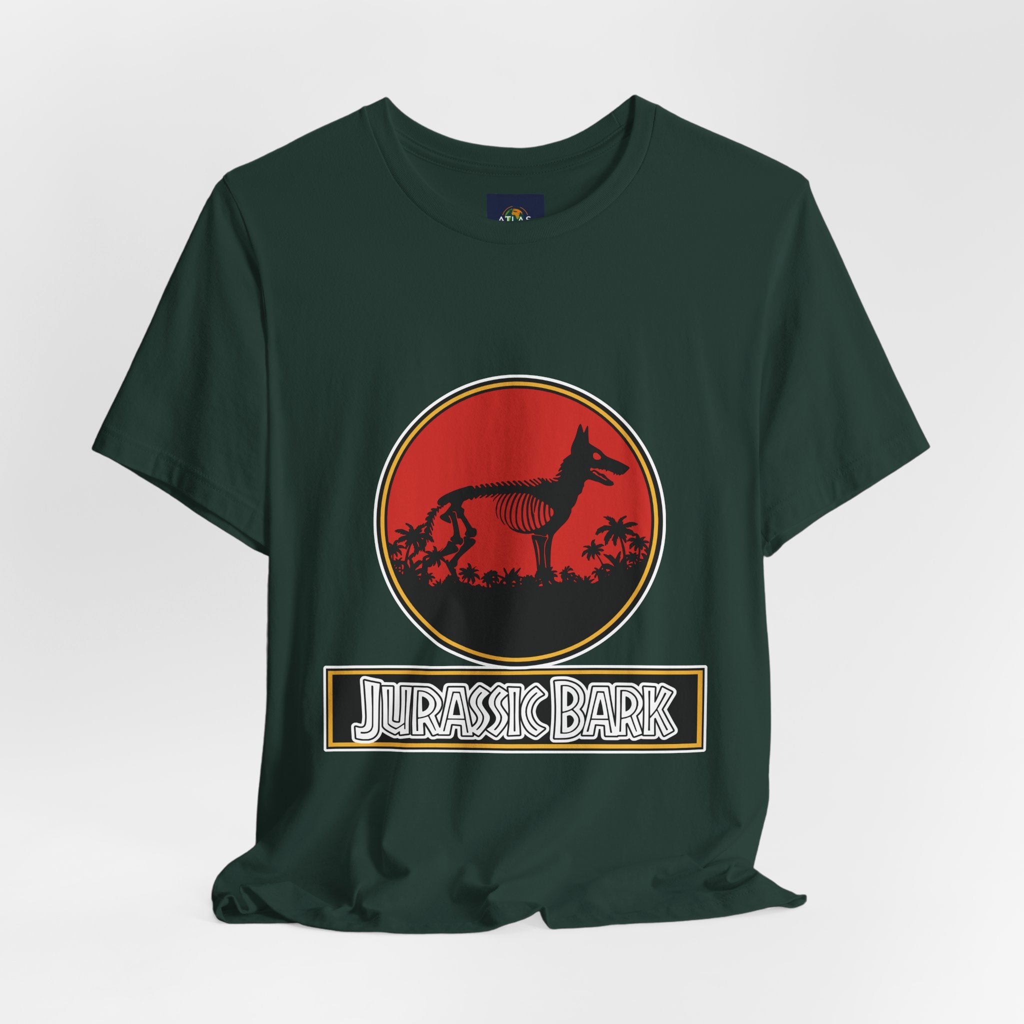 German Shepherd T-Shirt - Jurassic Bark Design | Unique Dog Lover Gift & Worldwide Shipping