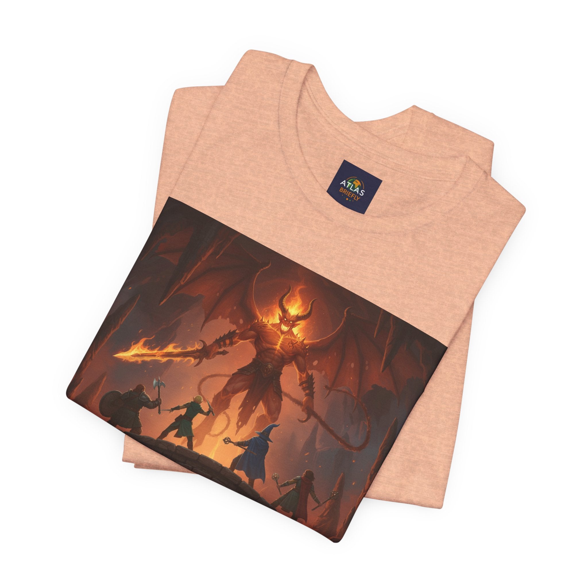 D&D Fantasy T-Shirt - Roll a Natural 20 Dungeon Master RPG Unisex Tee