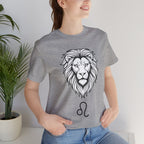 Leo Zodiac T-shirt- Black & White Leo unisex Shirt