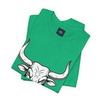Taurus Zodiac T-Shirt - Minimalist Black and White Unisex T-Shirt