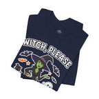 Witch Please Halloween T-Shirt - Sassy Witch Tee with Pumpkin Design | Funny Halloween Shirt - Atlas Briefly