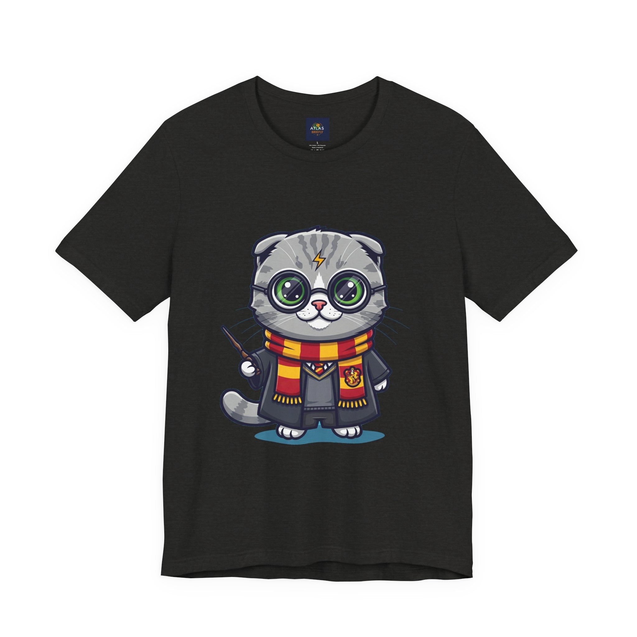 Griffinclaw Harry Potter T-Shirt - Funny Wizarding World Tee | Cute Potter Cat Gift - Atlas Briefly