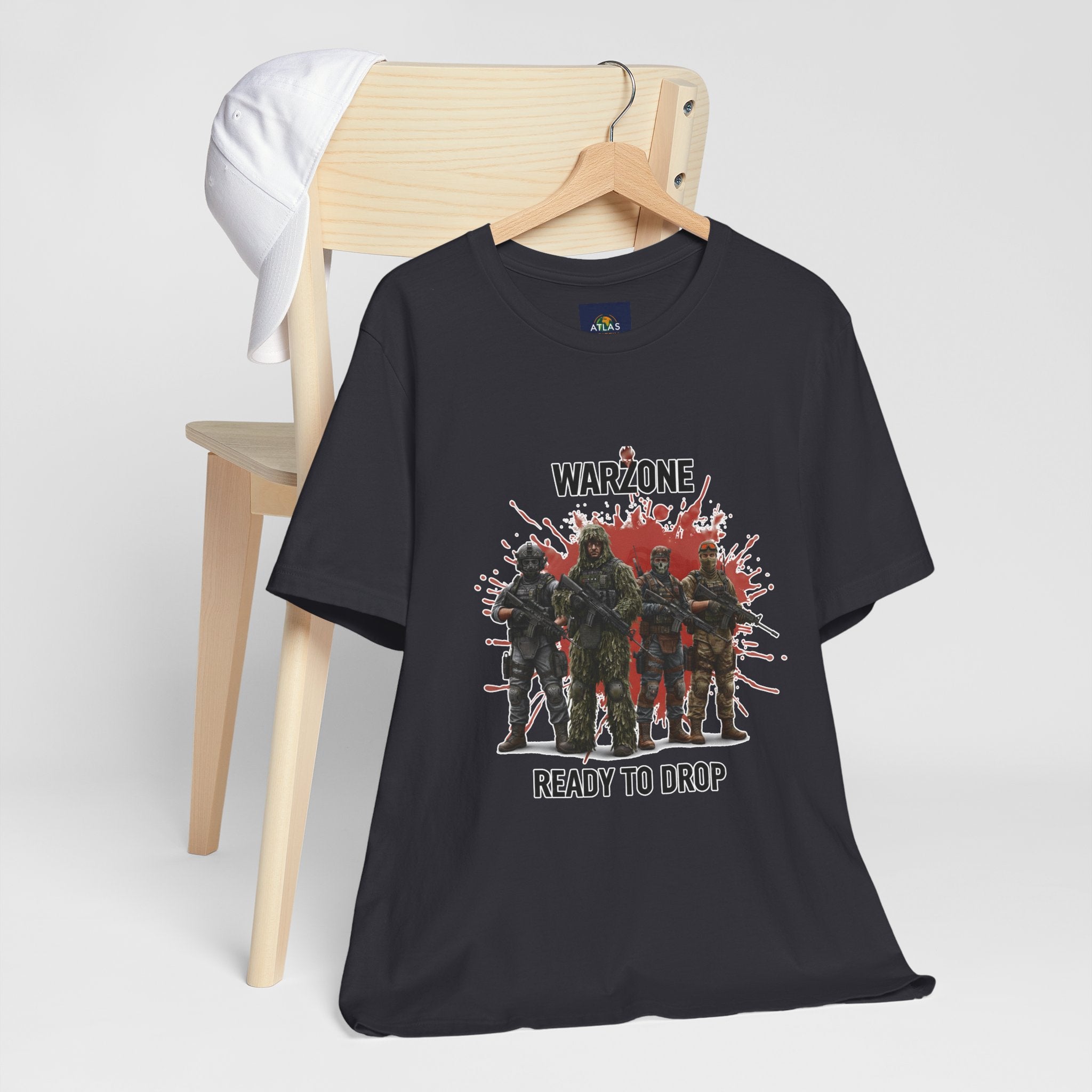 Warzone Drop T-shirt for Squad's Fashion Sense and Diverse K/D Ratio