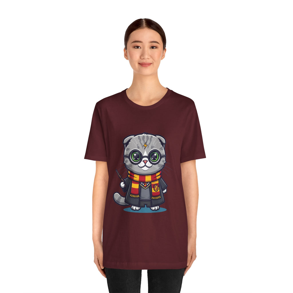 Griffinclaw Harry Potter T-Shirt - Funny Wizarding World Tee | Cute Potter Cat Gift - Atlas Briefly