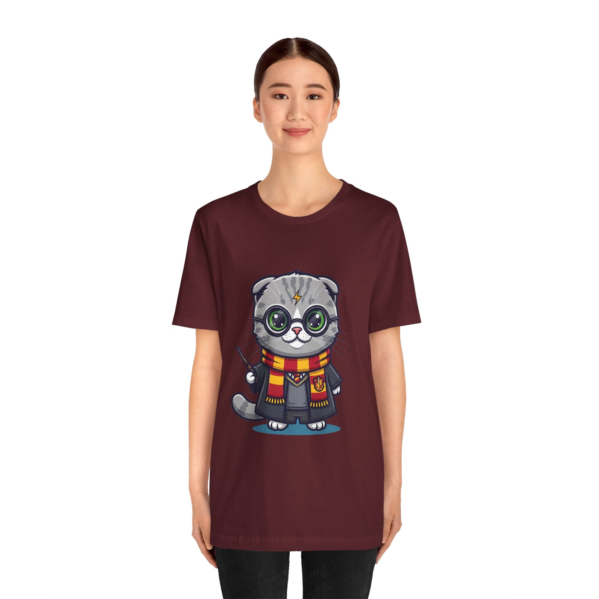 Griffinclaw Harry Potter T-Shirt - Funny Wizarding World Tee | Cute Potter Cat Gift - Atlas Briefly