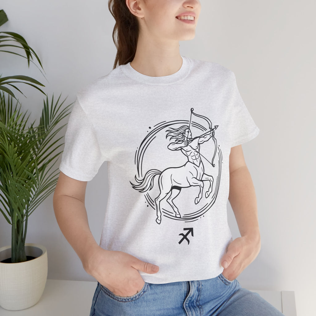 Sagittarius Zodiac Tee for Unisex Wear