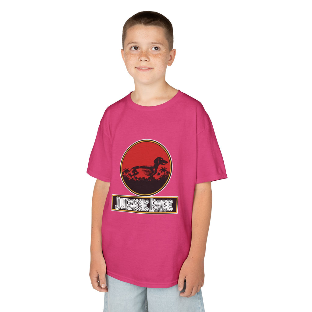 Kids Dachshund T-Shirt - Jurassic Bark Wiener Dog Tee