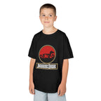 Kids Dachshund T-Shirt - Jurassic Bark Wiener Dog Tee - Atlas Briefly