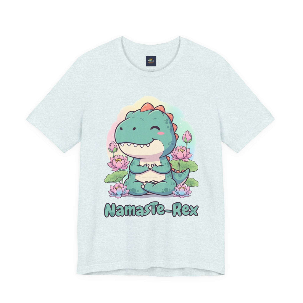 NamasTe-Rex T-Shirt - Yoga Dinosaur Tee - Atlas Briefly