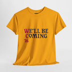"We'll Be Coming '26" Scotland World Cup T-Shirt | Premium Tartan Army Fan Gear