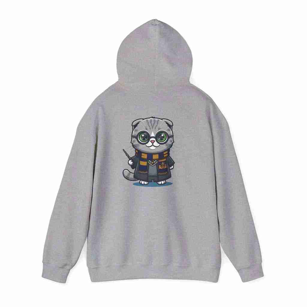 Ravenpaw Hoodie - Funny Harry Potter Sweatshirt | Cute Wizarding World Cat Gift - Atlas Briefly