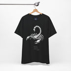 Scorpio Zodiac Tee - Unisex Minimalist Black and White Design