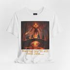 D&D Fantasy T-Shirt - Roll a Natural 20 Dungeon Master RPG Unisex Tee - Atlas Briefly