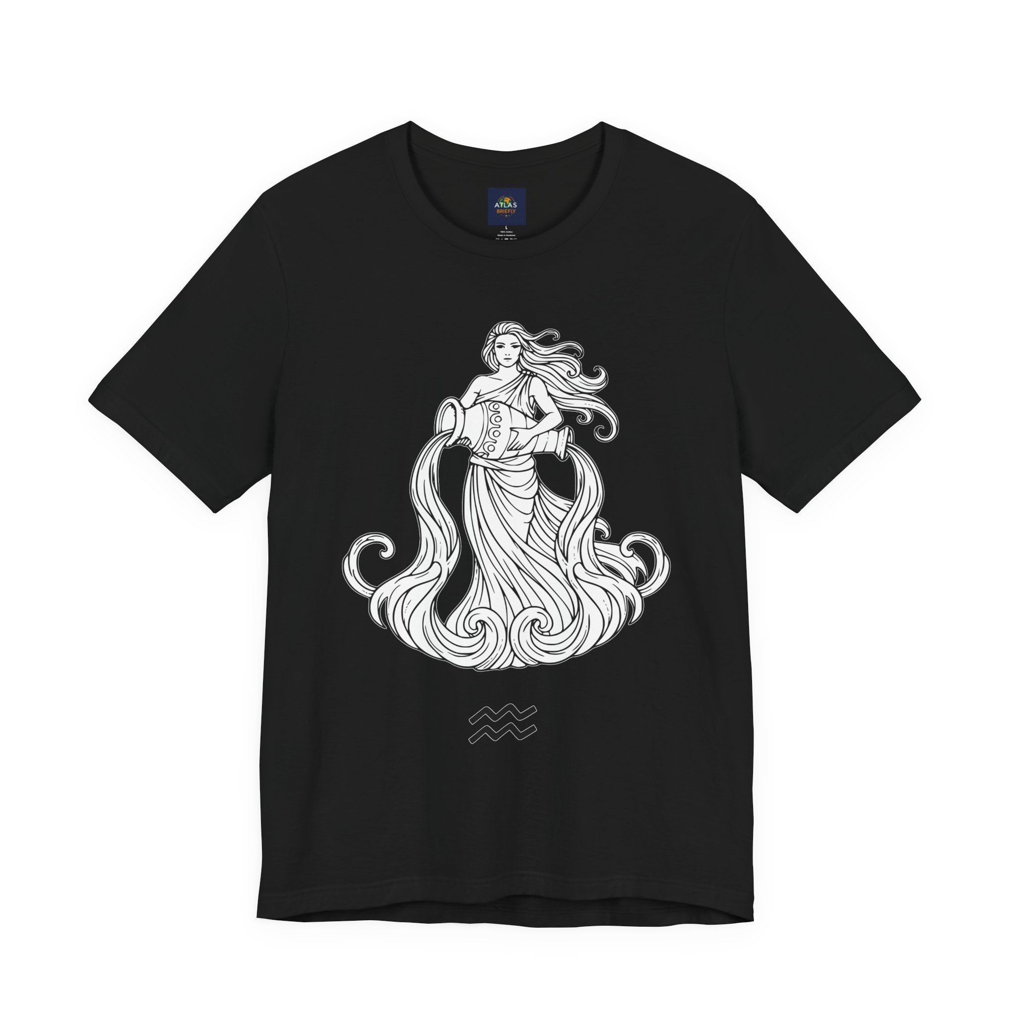 Aquarius Zodiac Tee - Unisex Astrology T-Shirt for Trendy Style
