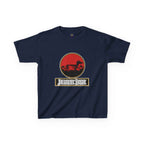 Kids Dachshund T-Shirt - Jurassic Bark Wiener Dog Tee - Atlas Briefly