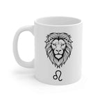 Mug Leo Zodiac Minimalist Design 11oz Horoscope - Perfect Leo Zodiac Mug for Astrology Lovers