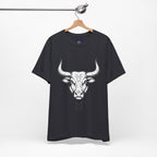 Taurus Zodiac T-Shirt - Minimalist Black and White Unisex T-Shirt