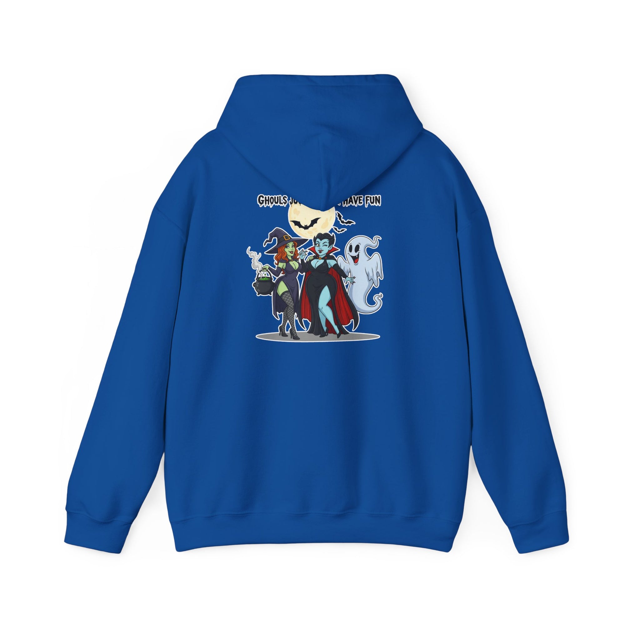 Ghouls Just Wanna Have Fun Halloween Hoodie - Witch Vampire Ghost Sweatshirt | Spooky Squad Apparel - Atlas Briefly