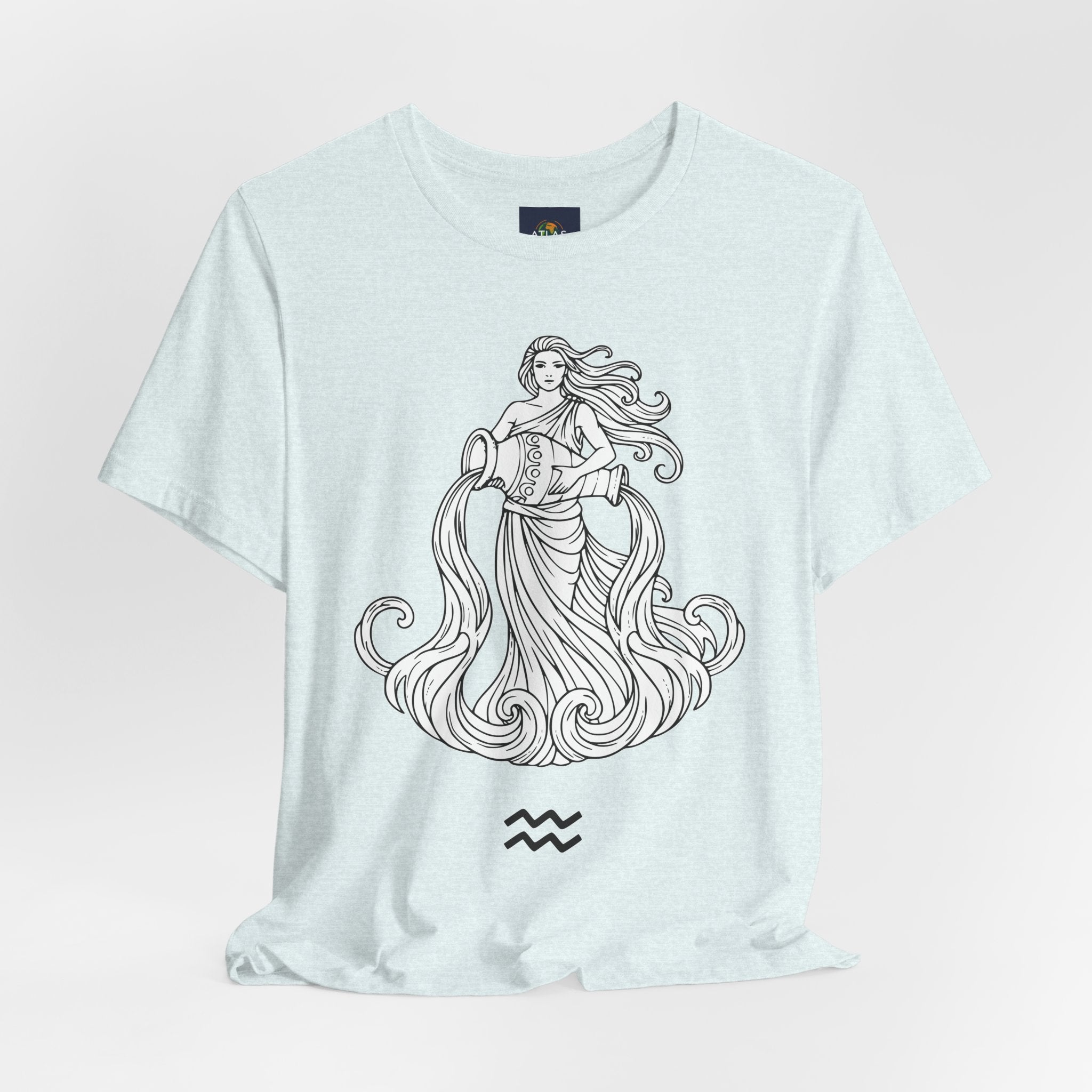 Aquarius Zodiac Tee - Unisex Astrology T-Shirt for Trendy Style