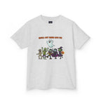 Ghouls Just Wanna Have Fun Kids Halloween T-Shirt | Funny Ghost Mummy Zombie Vampire Witch Shirt for Boys & Girls Trick or Treat Tee - Atlas Briefly
