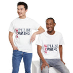 "We'll Be Coming '26" Scotland World Cup T-Shirt | Premium Tartan Army Fan Gear