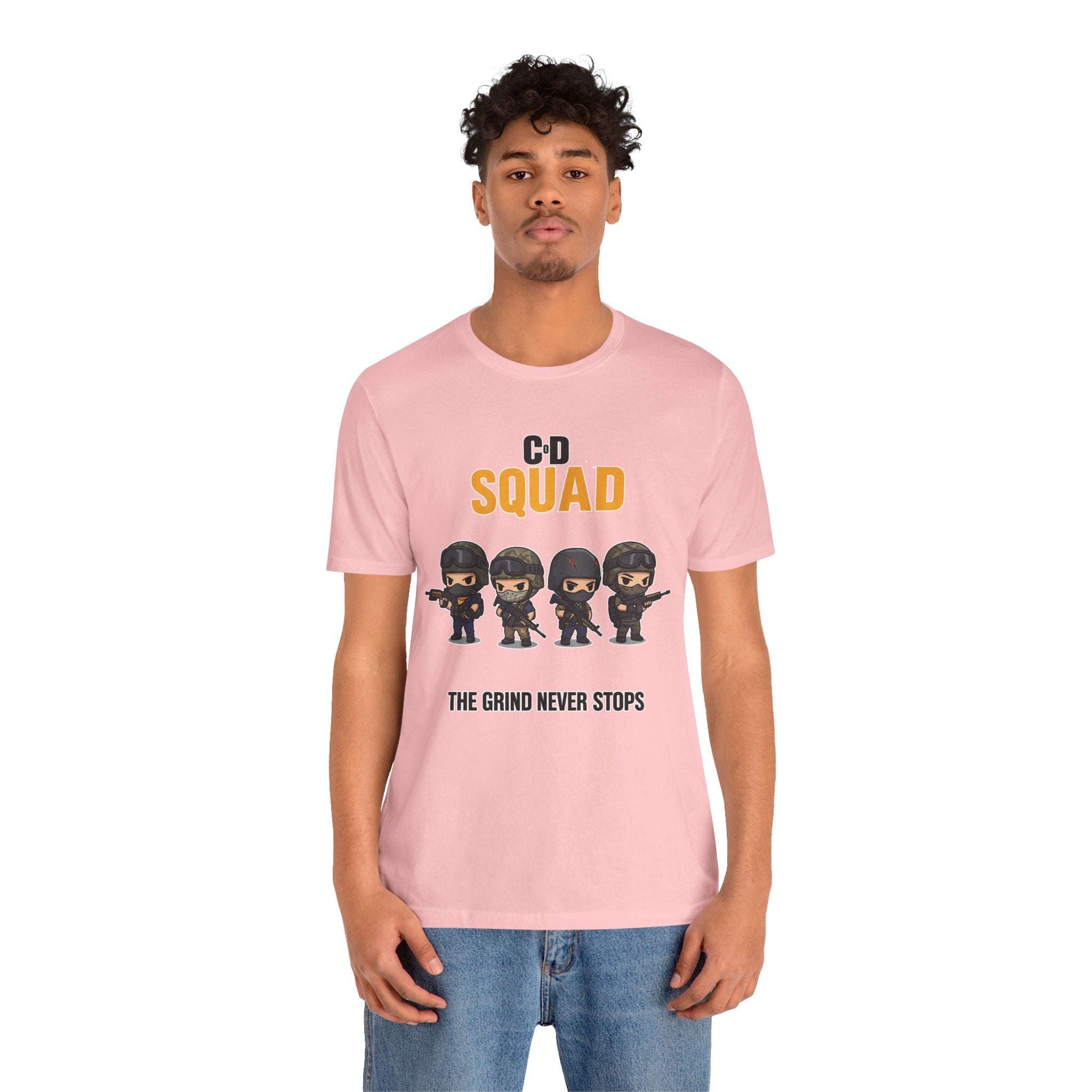 CoD Squad Tee for Gamers: The Grind Never Stops
