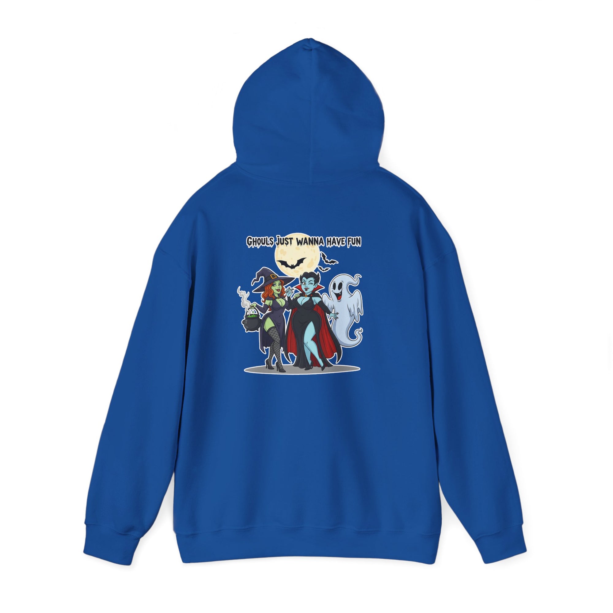 Ghouls Just Wanna Have Fun Halloween Hoodie - Witch Vampire Ghost Sweatshirt | Spooky Squad Apparel - Atlas Briefly